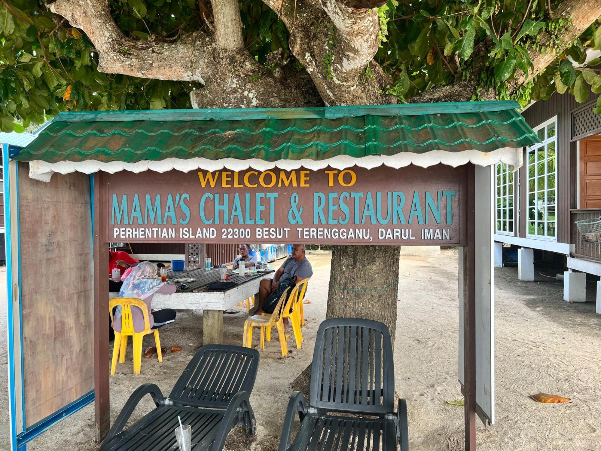Mama'S Chalet Pulau Perhentian Besar Kampong Pasir Hantu Exterior foto